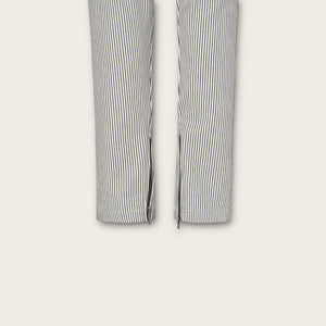 Jastillana Zip Trouser - Pin Stripe Denim