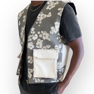 Buckets Vest - Cotton Grey