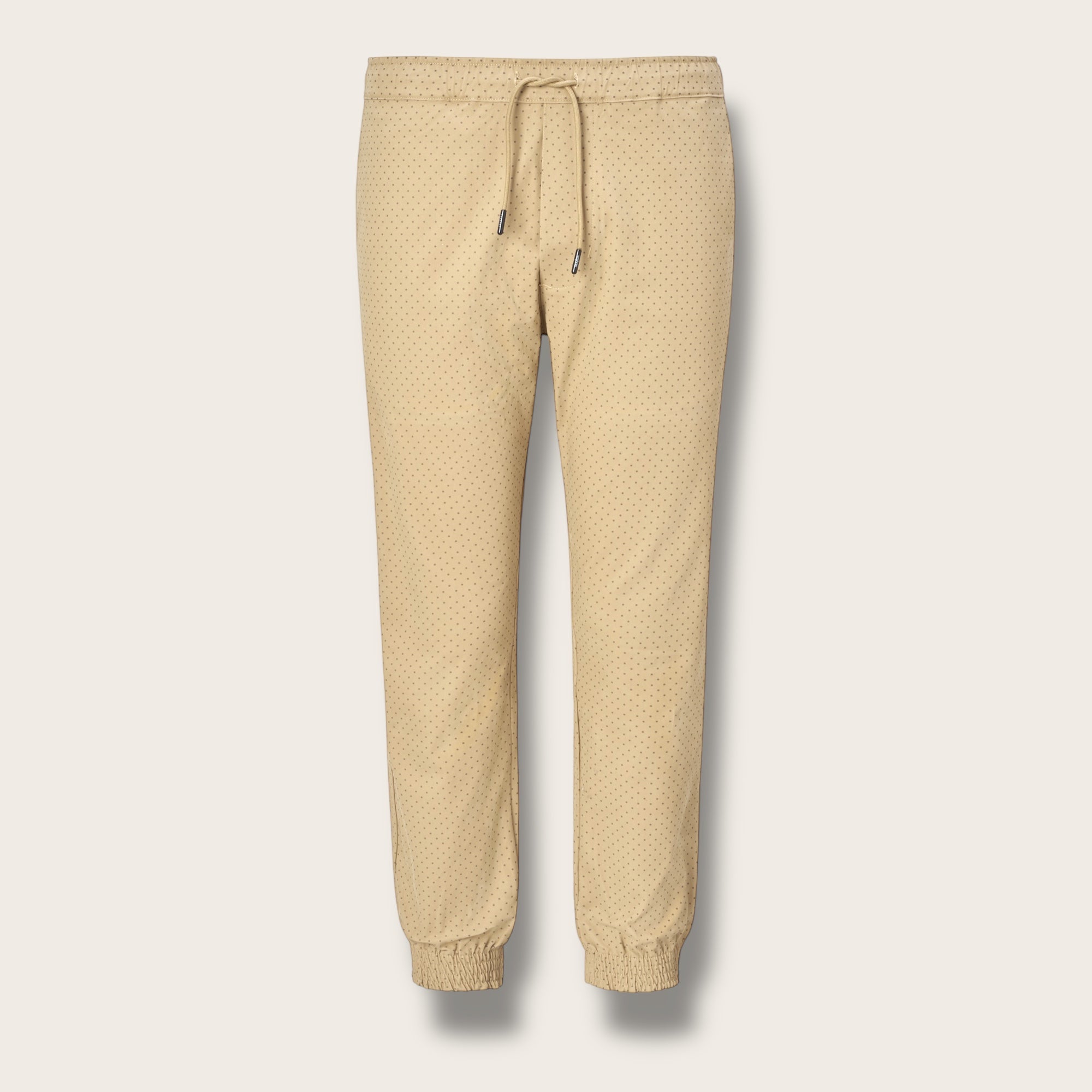 Pinn Trouser Khaki Polka Dot