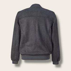 Wharton Suede Bomber