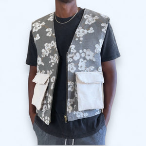 Buckets Vest - Cotton Grey