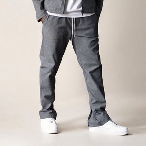 Jastillana Zip Trouser - Smoke Grey