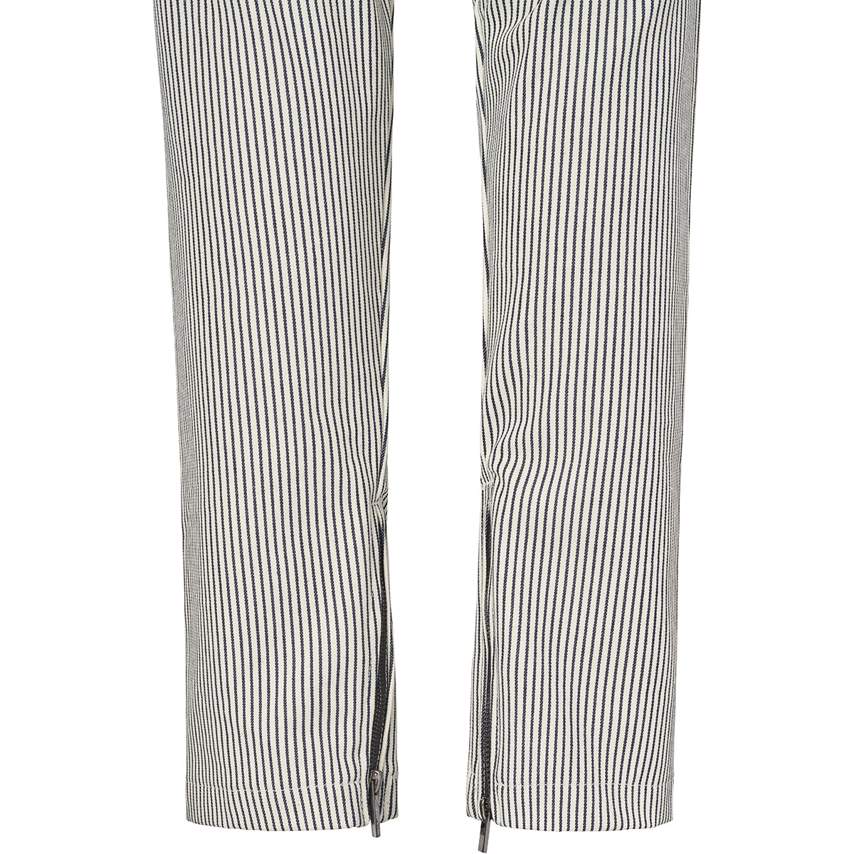 Jastillana Zip Trouser - Pin Stripe Denim - Major Threads